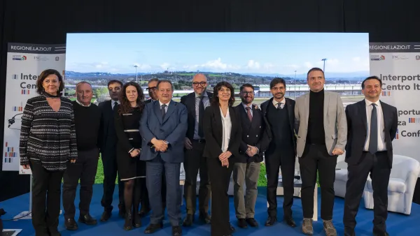Nuovo Interporto Orte, presentati gli interventi del progetto Nuovo Interporto Orte, presentati gli interventi del progetto