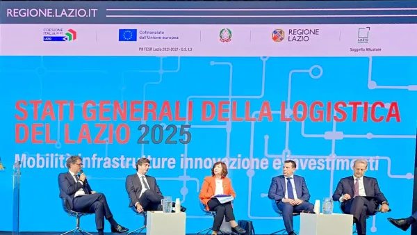  Il Presidente dell'AdSP Latrofa agli stati generali della Logistica del Lazio 2025.