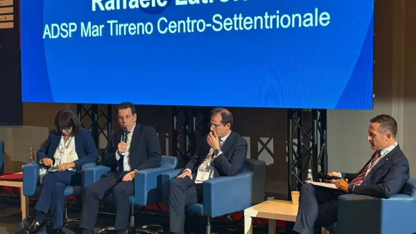 Blue Planet Economy Forum, Latrofa: «360 milioni di investimenti e una strategia di sistema per il futuro dei porti del Lazio»