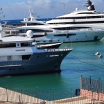 Porto di Civitavecchia, ripartono anche i mega yacht