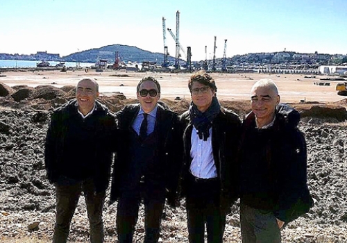 Porto di Gaeta: proseguono i lavori per la realizzazione di ulteriori 80.000 mq di piazzali