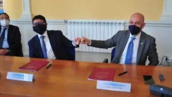 Comune di Civitavecchia-Adsp: sottoscritto il nuovo accordo Comune di Civitavecchia-Adsp: sottoscritto il nuovo accordo