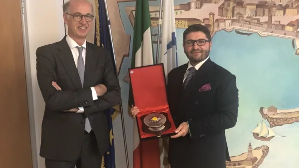 L’Ambasciatore del Belgio in visita all’AdSP e a CFFT nella sua prima uscita ufficiale in Italia L’Ambasciatore del Belgio in visita all’AdSP e a CFFT nella sua prima uscita ufficiale in Italia