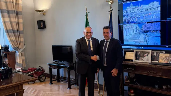 Il Commissario Straordinario dell'AdSP ha incontrato il Prefetto di Roma Lamberto Giannini: collaborazione piena e costante per garantire legalità e trasparenza negli appalti